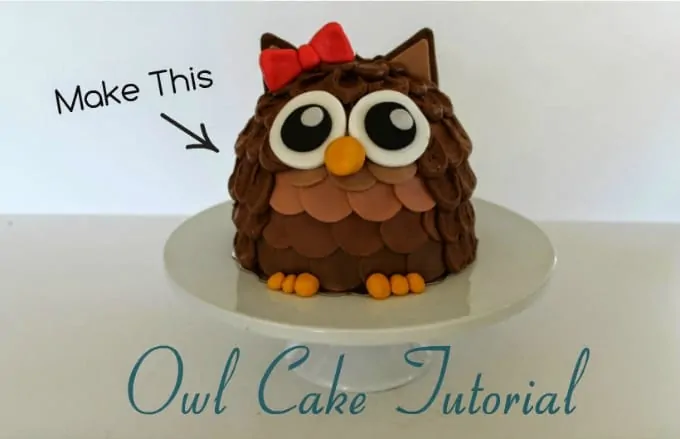 owl cake