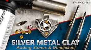 silver metal clay craftsy class