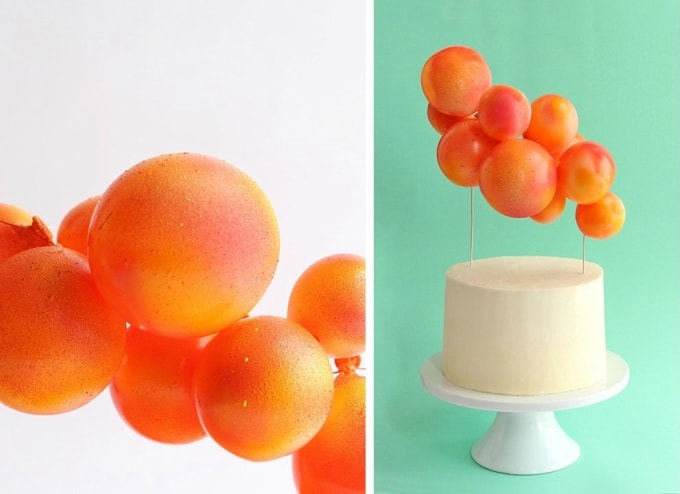 balloon cake topper