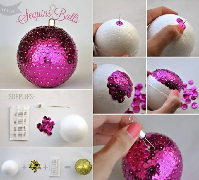 Sequin Crafts 50 Glittery Ideas You Can Make With Sequins