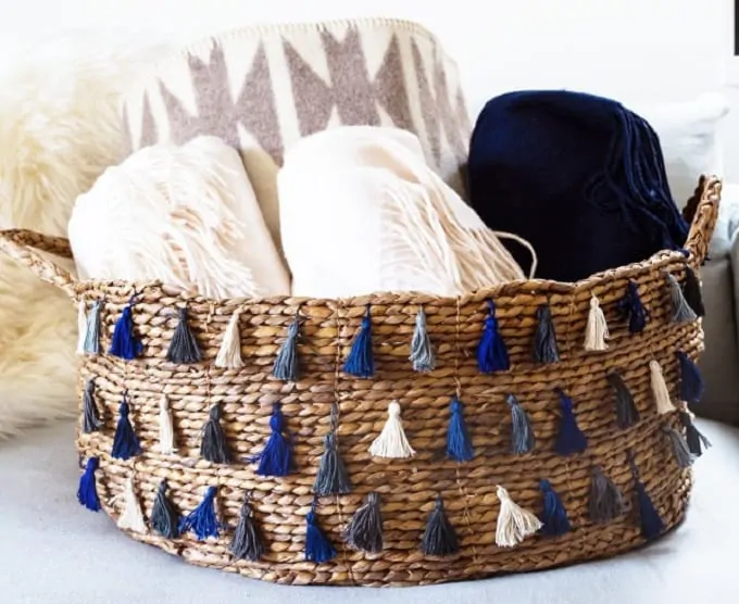 Tassel Basket