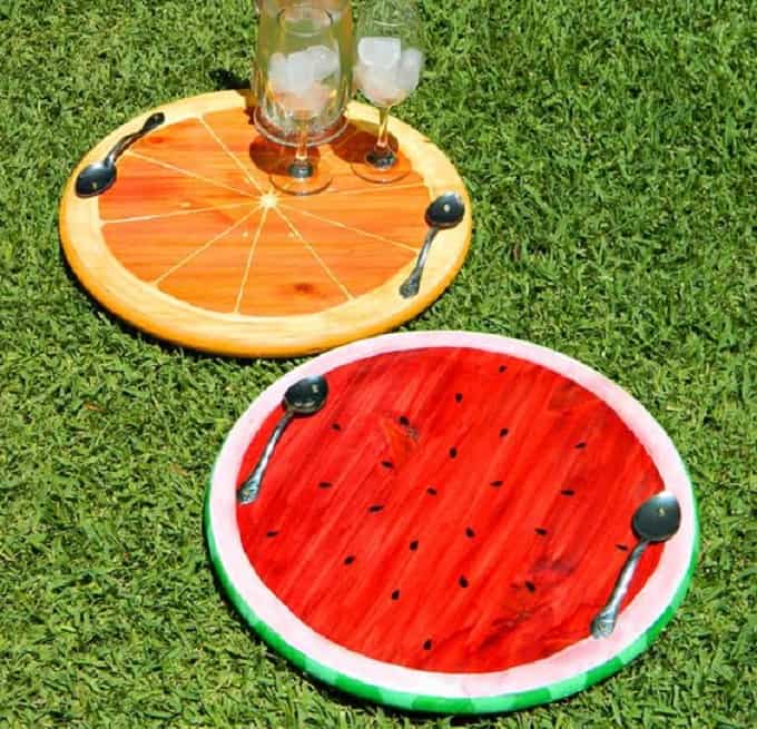 40 Most Incredible DIY Serving Tray Ideas • Cool Crafts