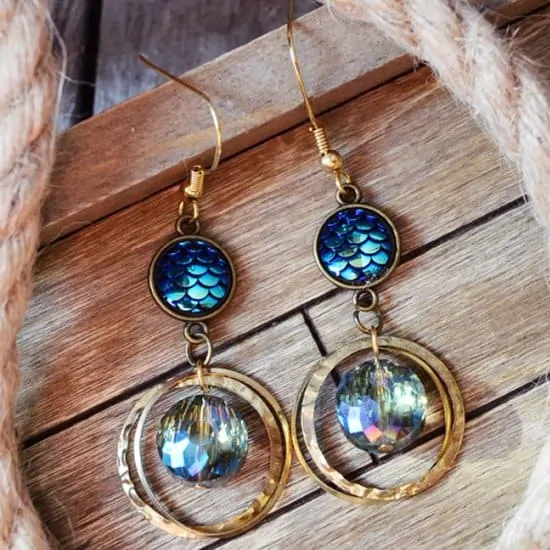 Mermaid Boho Earrings