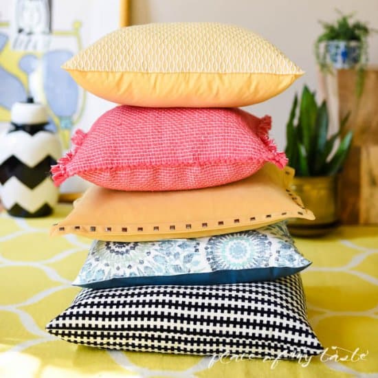 32 Decorative DIY Pillow Ideas That Will Transform Any Space • Cool Crafts