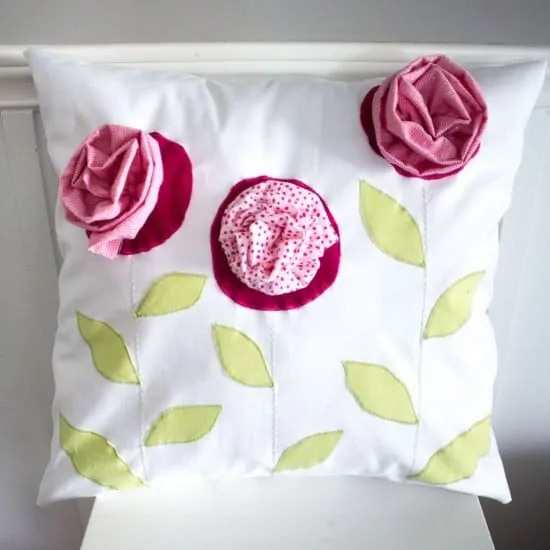 Upcycled Throw Pillow