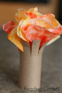 coffee filter fall tree