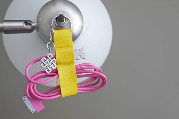 Data Cable Organizer Keychain