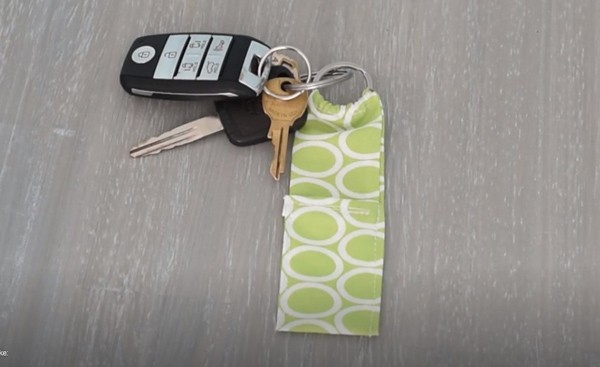 Key Chain Lip Balm Holder